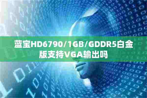 蓝宝HD6790/1GB/GDDR5白金版支持VGA输出吗