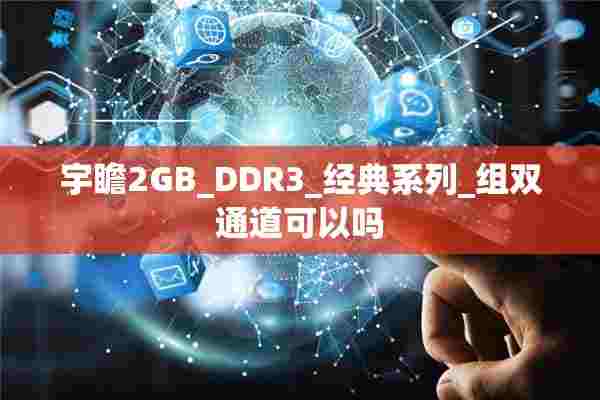 宇瞻2GB_DDR3_经典系列_组双通道可以吗